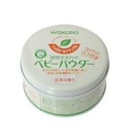 凑单品：Wakodo 和光堂 天然绿茶 爽身粉 120g