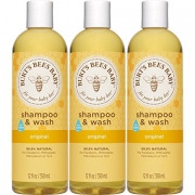小蜜蜂（Burt‘s Bees）  婴儿二合一洗发沐浴露 350ml*3瓶