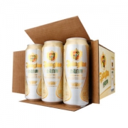 青岛啤酒 小麦精酿白啤 500ml*12听装