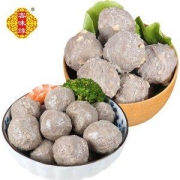 客味缘 手打牛肉丸250g*2+牛筋丸250g*2 共1000g
