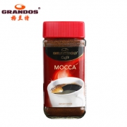 GRANDOS 格兰特 特浓速溶摩卡黑咖啡粉 50g