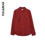 PULLANDBEAR 男子丹宁衬衫 Denim