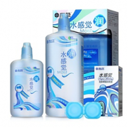 海昌 水感觉润隐形眼镜护理液+库博隐形眼镜