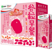 蒙牛 红谷/黑谷 谷粒早餐牛奶饮品 250ml*12盒 *5件 65元包邮（双重优惠）