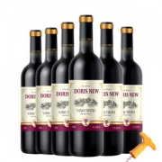 西班牙原酒进口 新多乐丝 干红葡萄酒 750ml*6支 1万评价4.8分