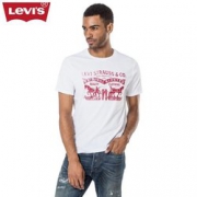 Levi's李维斯  Logo印花纯棉圆领短袖T恤17783-0201