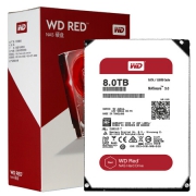 WD 西部数据 红盘 WD80EFZX 8TB 硬盘