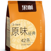 限地区： FRUTTEE 果咖 经典原味三合一速溶咖啡 18g*42条 折9.9元