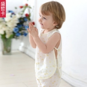 A类品质！盛哲卡 宝宝套装 夏季婴儿纯棉衣服  14.8元