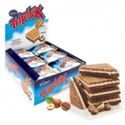 Triplex 脆博乐 牛奶巧克力榛子威化饼干 480g *6件