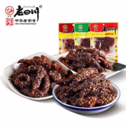 金角 老四川麻辣牛肉干 60g*6袋