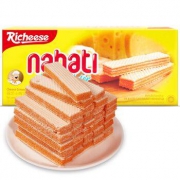 Richeese 丽芝士 纳宝帝 奶酪味威化饼干 145g *3件