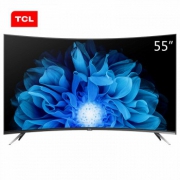 TCL 55V1M 55英寸 4K曲面液晶电视