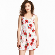 16号0点：H＆M DIVIDED女装气质修身连衣裙