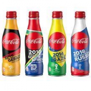 Cocacola 可口可乐 世界杯国家定制装 铝瓶250ml*4