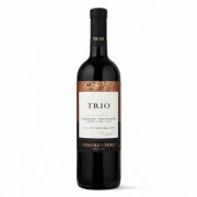 Concha y Toro干露 三重奏赤霞珠/品丽珠/西拉珍藏干红葡萄酒750ml *2瓶