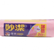 凑单！ MIAOJIE 妙洁 垃圾袋 小号 48只   折1.52元