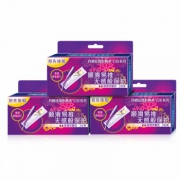 PLUS会员：TAMPAX 丹碧丝 幻彩系列导管式卫生棉条三盒装 3支 *4件