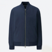反季特卖：UNIQLO优衣库  男士短款罗纹茄克