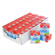 LACTEL 兰特 全脂高钙纯牛奶200ml*24盒