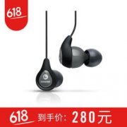 SHURE 舒尔 SE112 HiFi 手机耳机 灰色