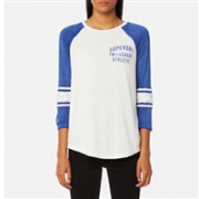 Superdry 极度干燥 Tri League 女士长袖T恤