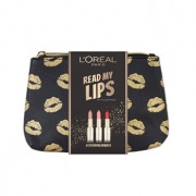 L‘Oreal Paris 欧莱雅 Read My Lips 口红套装3支装