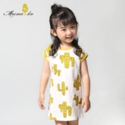 MUCMUKN 夏小女童公主裙女孩连衣裙