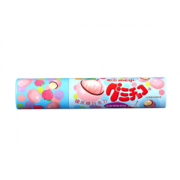 明治（Meiji）巧克力 水果橡皮糖果 儿童软糖 水蜜桃酸奶味50g *5件
