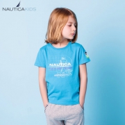 Nautica 诺蒂卡 男童纯棉短袖T恤 多色
