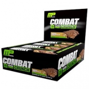 MusclePharm MP能量棒战斗酥脆蛋白棒 12条  2.22盎司（63克）每条