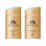 16日0点：安耐晒 金瓶防晒霜60ml*2件  SPF50+/PA++++ 2018年版