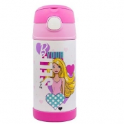THERMOS 膳魔师 F4011 保温儿童吸管杯 小女孩图案 350ml