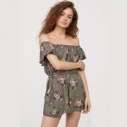 H＆M DIVIDED 女士露肩连体裤*2件