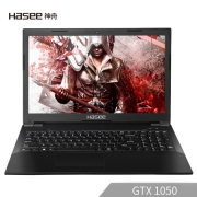 神舟（HASEE）  战神K670E-G6E3 15.6英寸游戏本（i5-8400、8GB、1TB+256GB、GTX1050 4GB）
