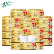 16日0点： 清风 原木纯品 抽纸 3层130抽*24包 29.95元包邮（前668件）