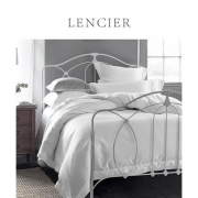 LENCIER 兰叙 奈斯 北欧风简约100支全棉四件套 1.5米床