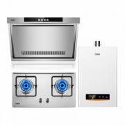 万家乐 经济适用三件套 侧吸抽油烟机+热水器+燃气灶