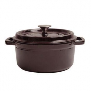 网易严选 珐琅锅 豆咖棕 22cm +凑单品