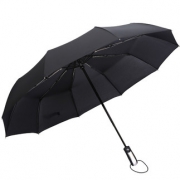 昵迪 ND-89 三折加固全自动晴雨伞