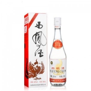 西凤 93版 52度 白西凤 凤香型白酒 出口型 500ml *2件