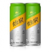 Schweppes 怡泉 零糖零卡 柠檬味苏打水 330ml*24罐