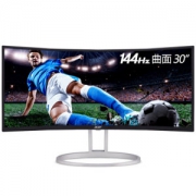 宏碁（Acer）EH301CUR 30英寸144Hz刷新率 FHD曲面电竞显示器 显示屏(HDMI+DP)畅玩吃鸡