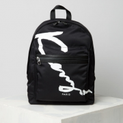高田贤三（KENZO）  男士 Signature印logo双肩包