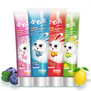 小白兔 儿童防蛀护齿牙膏40g*4支 送水杯