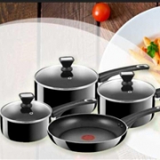 Tefal 特福 Jamie Oliver名厨系列 C407S444 不粘锅厨具四件套
