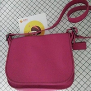 Coach 蔻驰Glovetanned Leather Saddle女士真皮马鞍包
