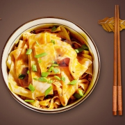 阿宽 非油炸 红油面皮 105g*4袋