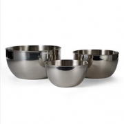 Martha Stewart Collection 带盖不锈钢搅拌盆3件套