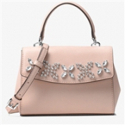 MICHAEL KORS ava mini 32T7SAVC1U 水晶花朵装饰 手提单肩斜挎包 两色